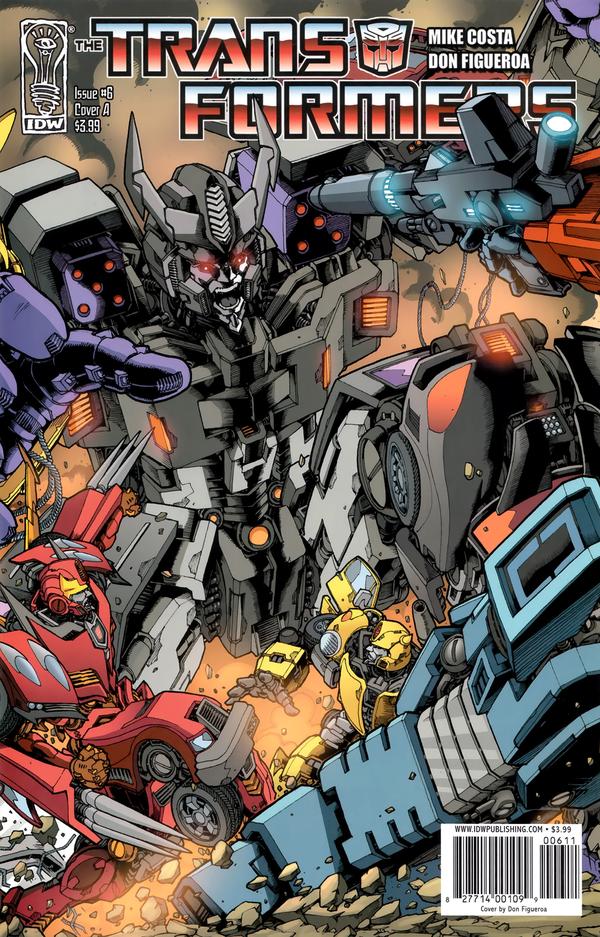 The Transformers #6 cover