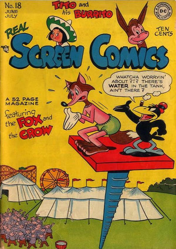 Real Screen Comics #18