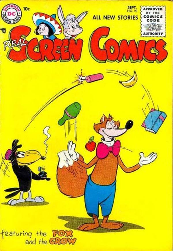Real Screen Comics #90