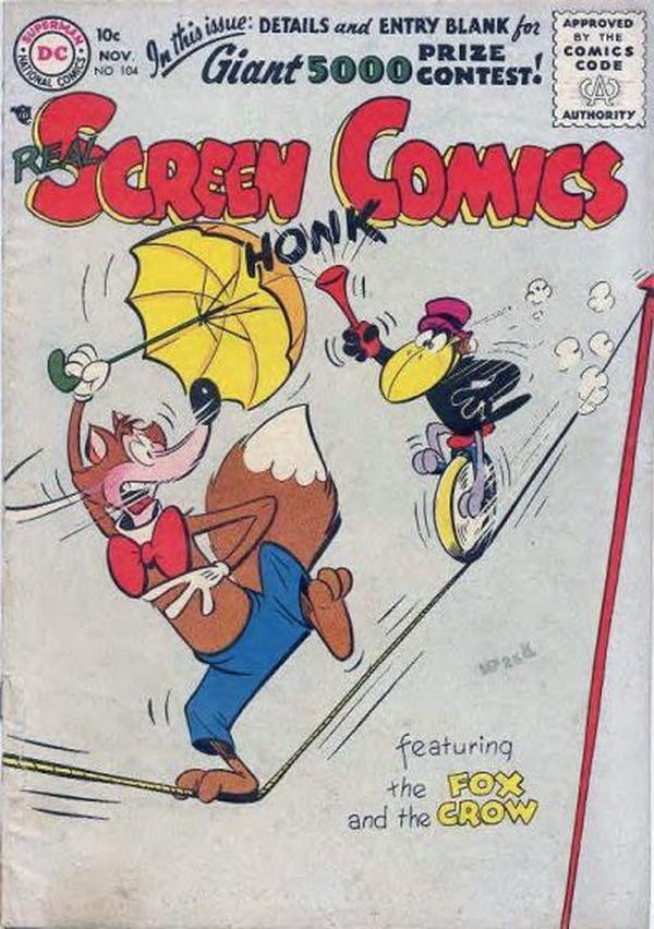 Real Screen Comics #104