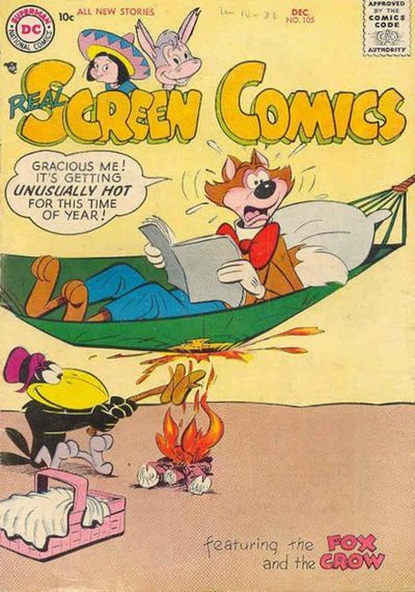 Real Screen Comics #105
