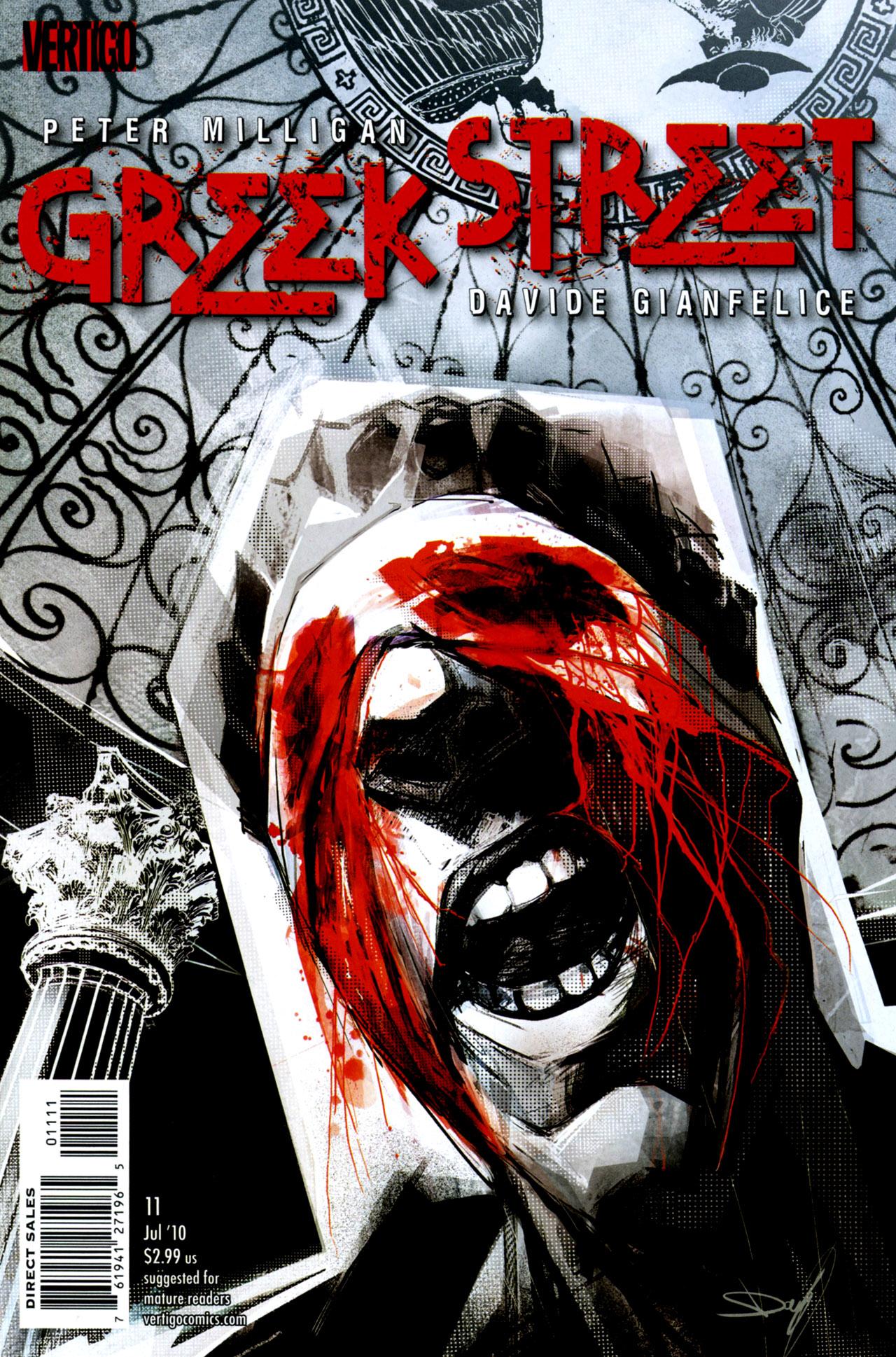 Greek Street #11 cover