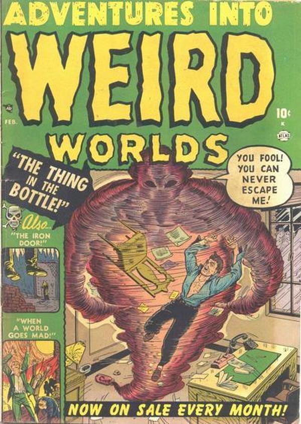 Adventures into Weird Worlds #2 cover