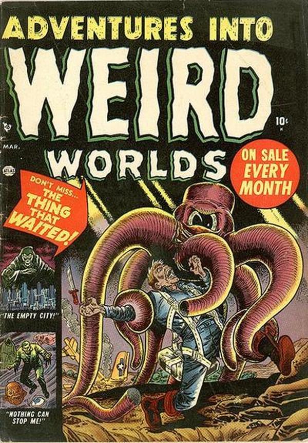 Adventures into Weird Worlds #3 cover