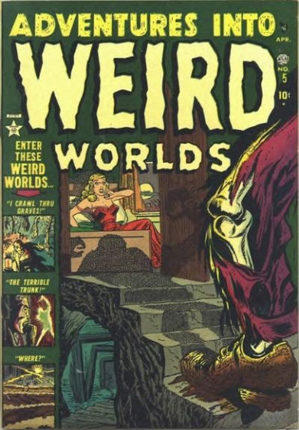 Adventures into Weird Worlds #5 cover