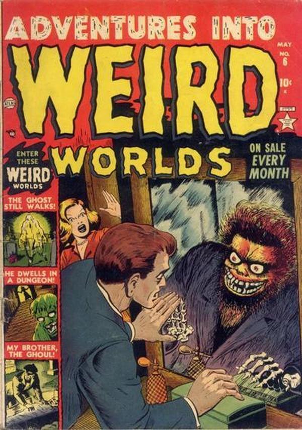 Adventures into Weird Worlds #6 cover