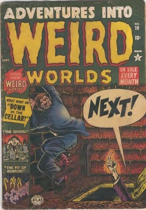 Adventures into Weird Worlds #10 cover