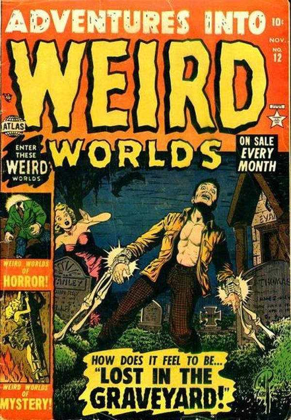 Adventures into Weird Worlds #12 cover