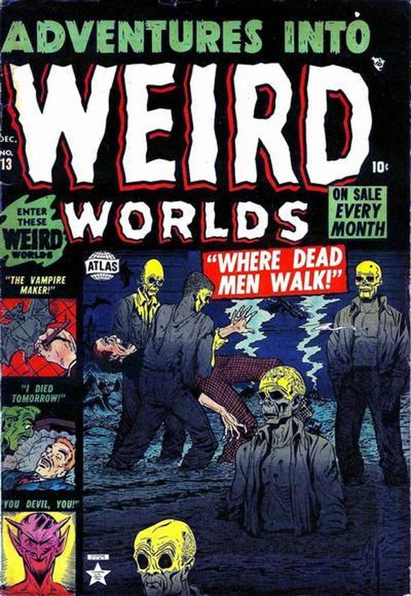 Adventures into Weird Worlds #13 cover