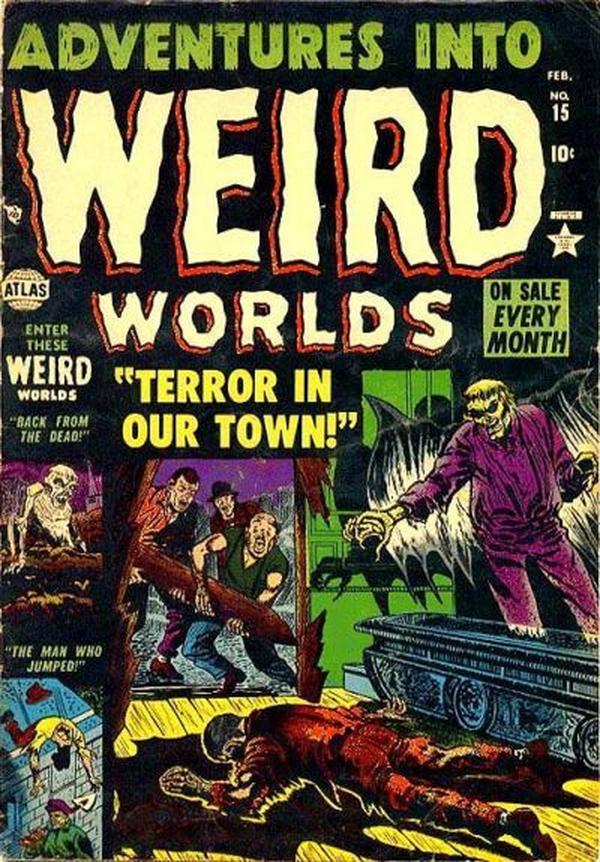 Adventures into Weird Worlds #15 cover