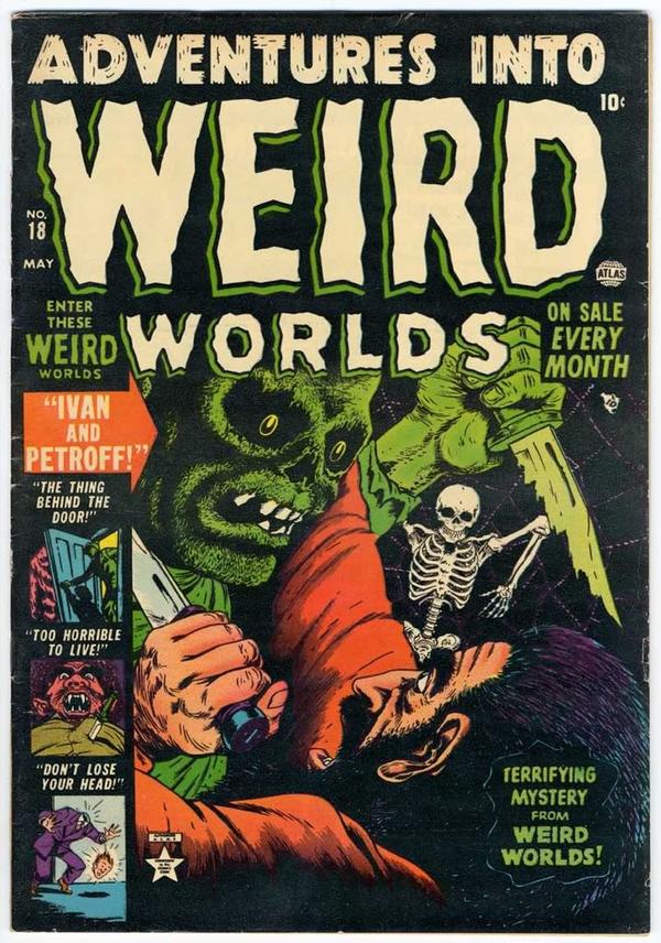 Adventures into Weird Worlds #18 cover