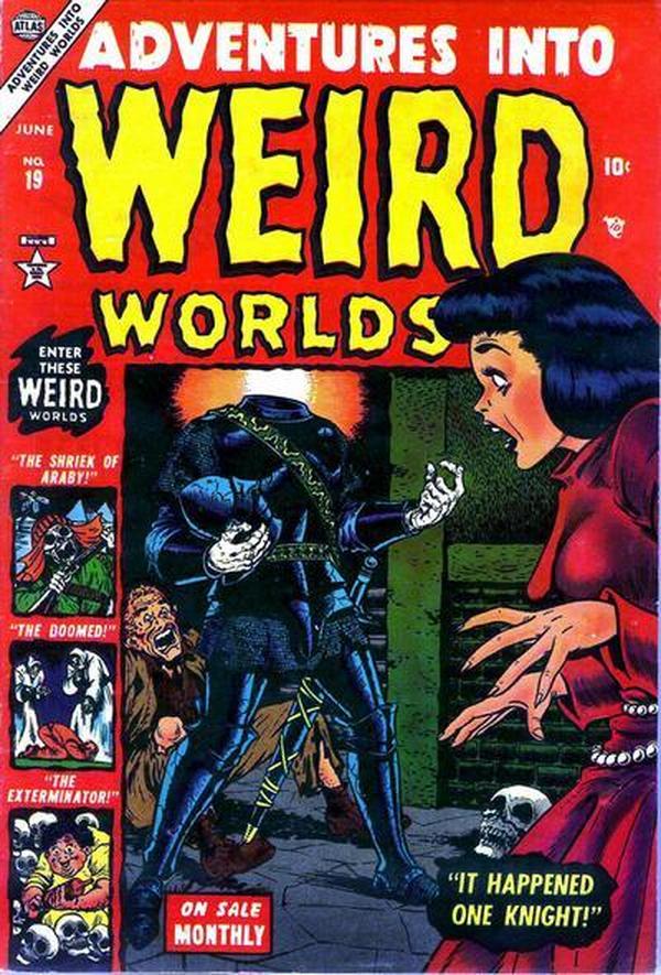 Adventures into Weird Worlds #19 cover