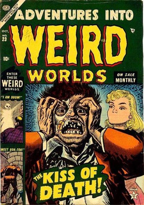 Adventures into Weird Worlds #23 cover
