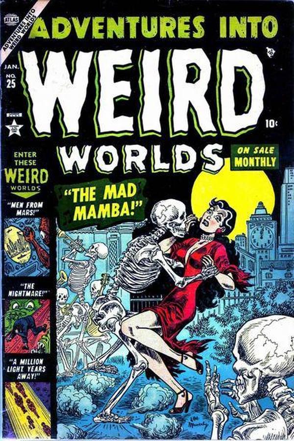 Adventures into Weird Worlds #25 cover