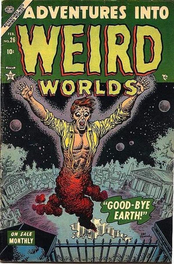 Adventures into Weird Worlds #26 cover