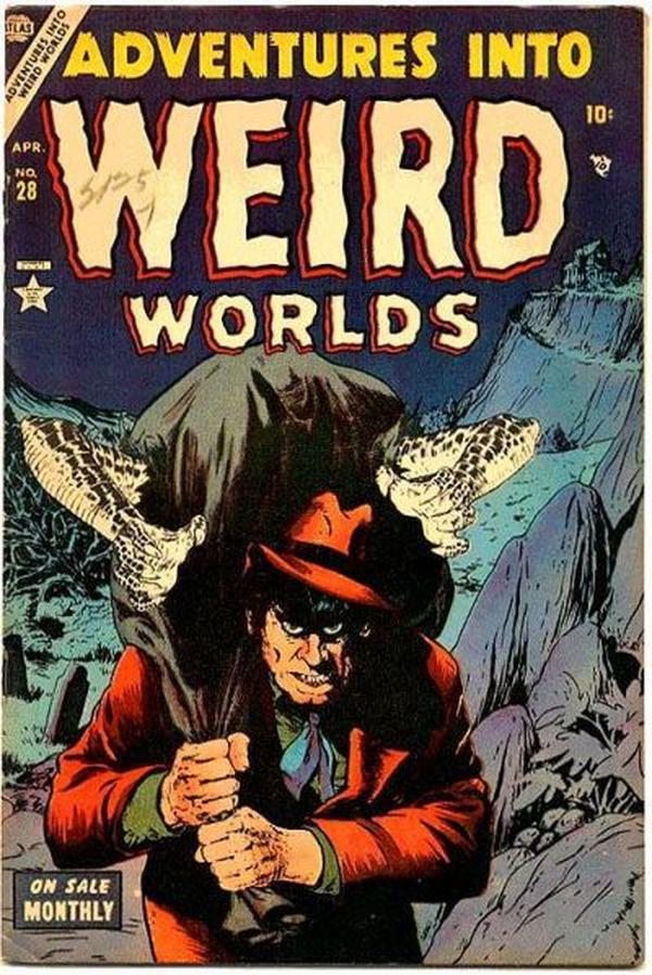 Adventures into Weird Worlds #28 cover