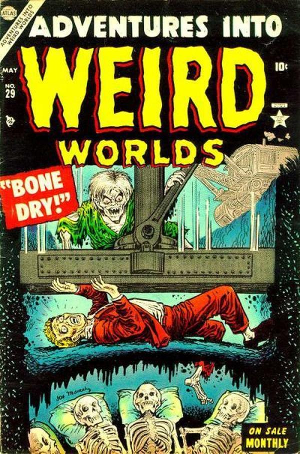 Adventures into Weird Worlds #29 cover