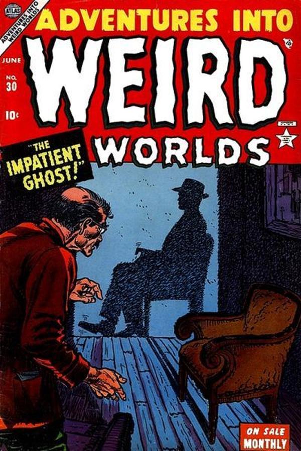 Adventures into Weird Worlds #30 cover