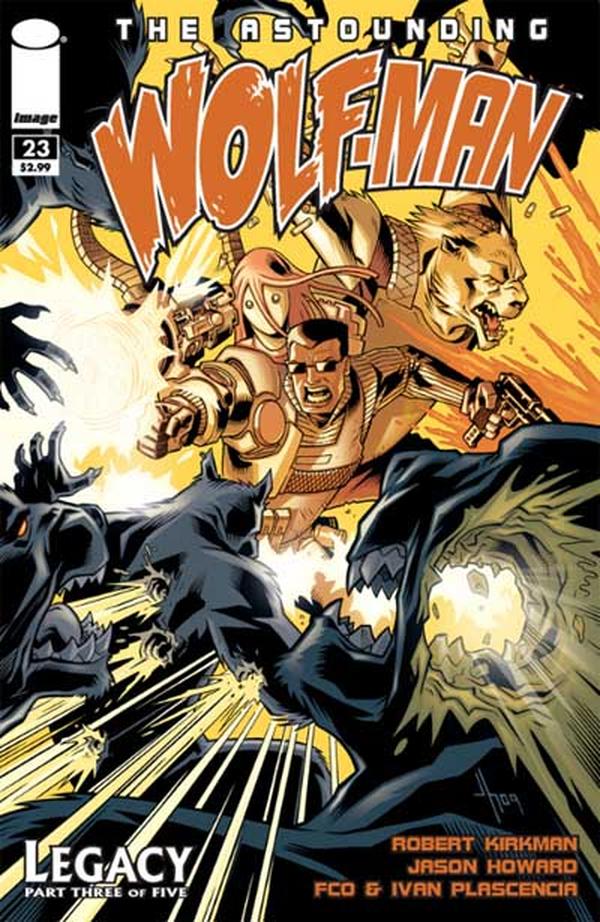 The Astounding Wolf-Man #23 cover