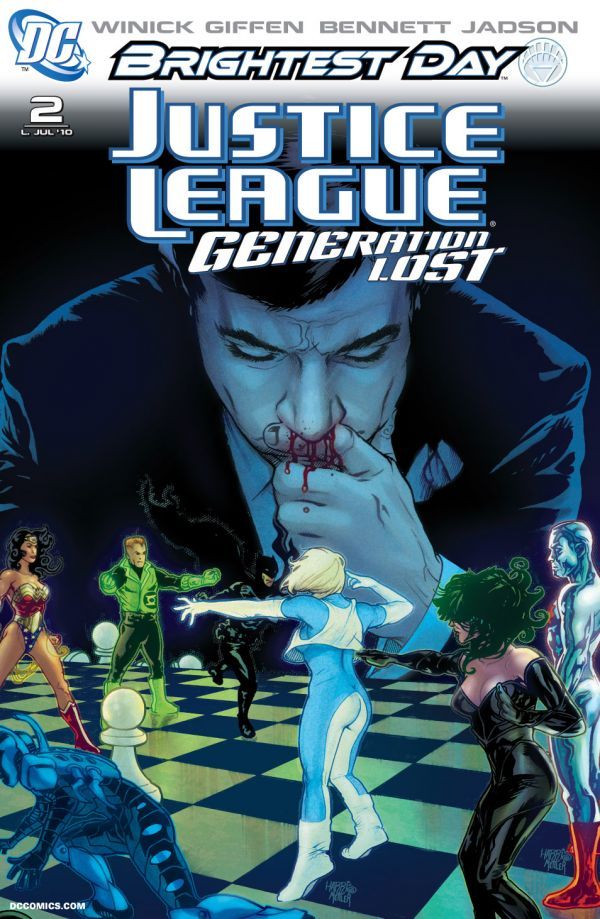 Justice League: Generation Lost #2 cover