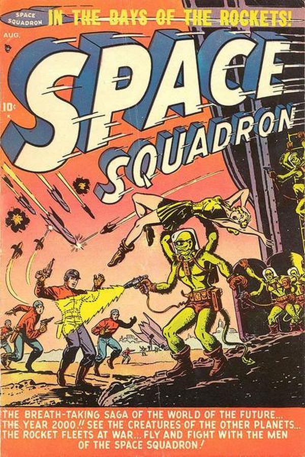 Space Squadron #2 cover