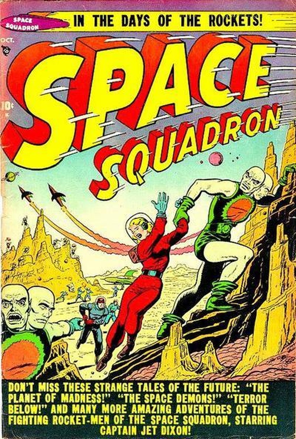 Space Squadron #3 cover