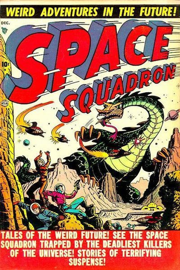 Space Squadron #4 cover