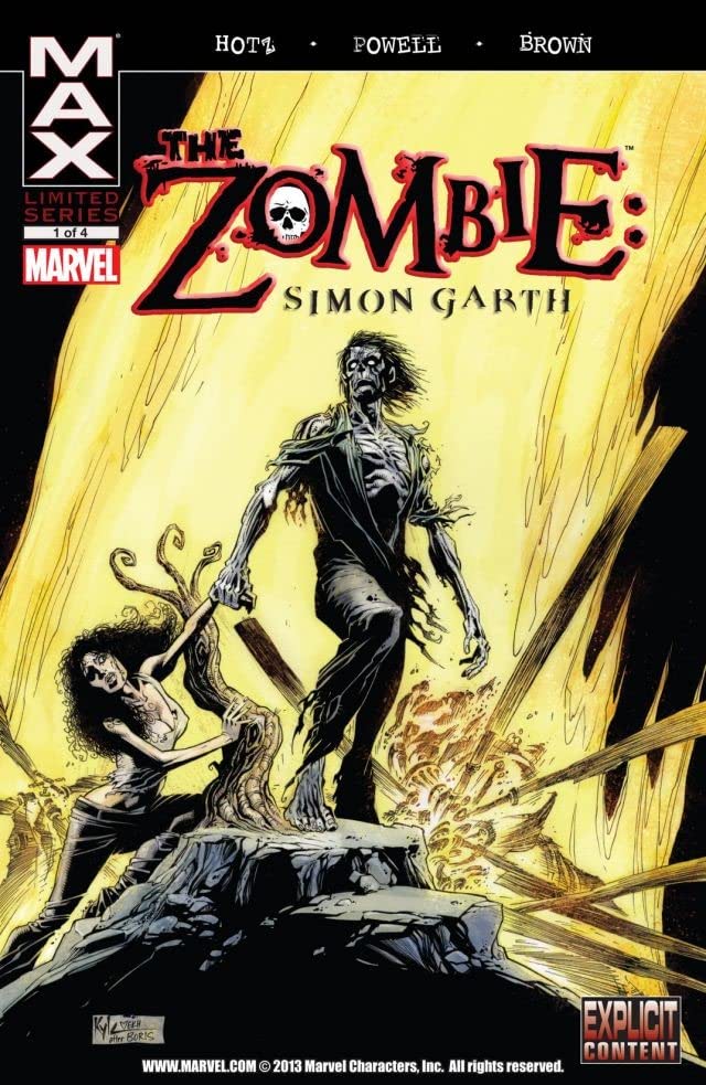 The Zombie: Simon Garth #1 cover