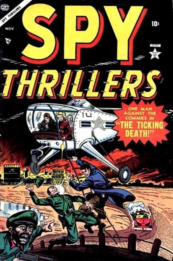 Spy Thrillers #1 cover