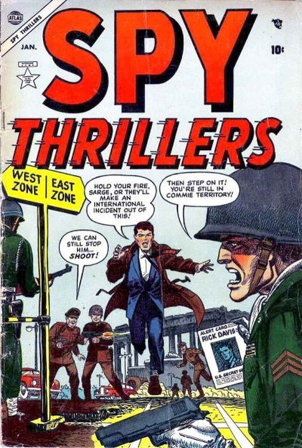 Spy Thrillers #2 cover