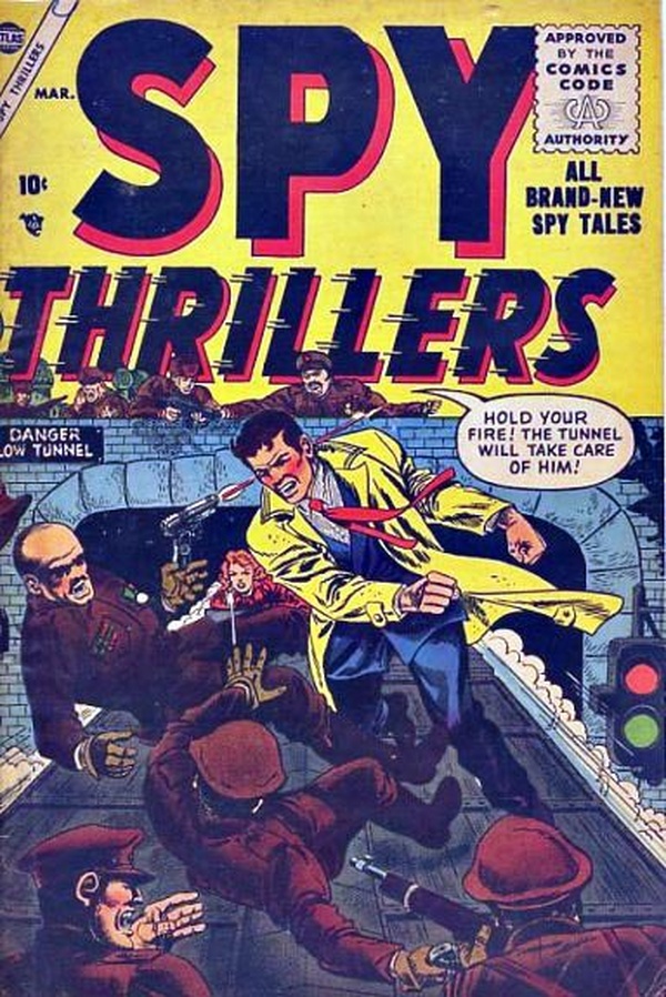 Spy Thrillers #3 cover