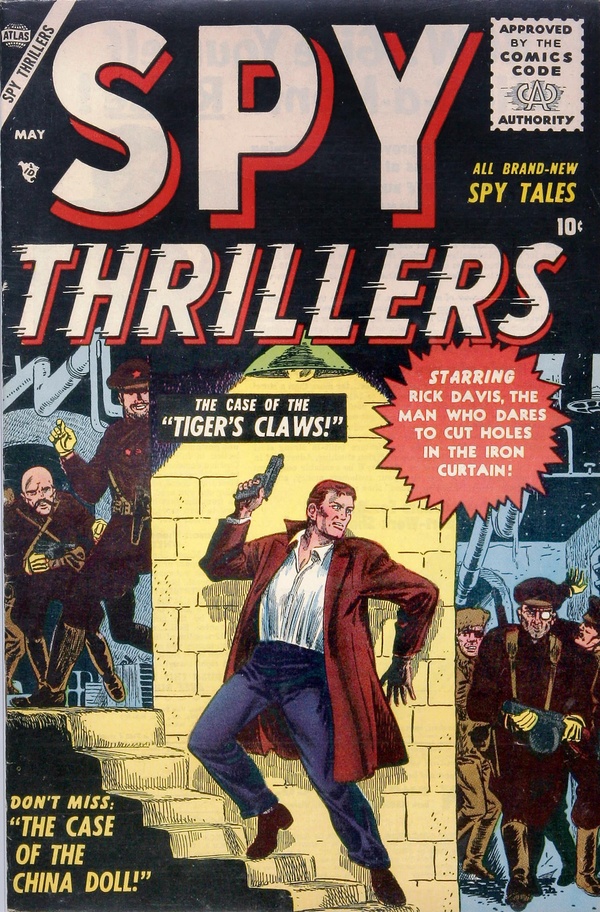 Spy Thrillers #4 cover