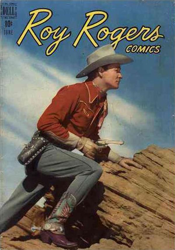 Roy Rogers Comics #18 cover