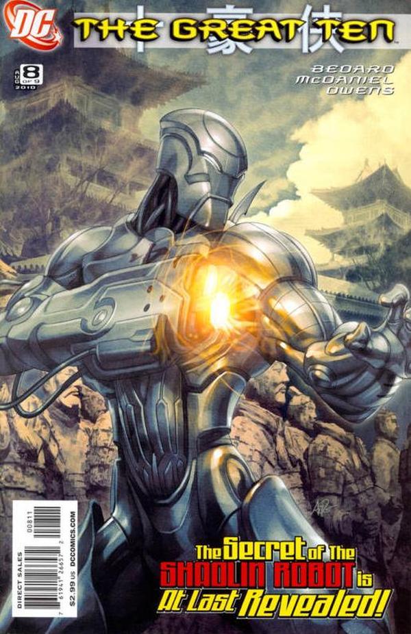 The Great Ten #8 cover