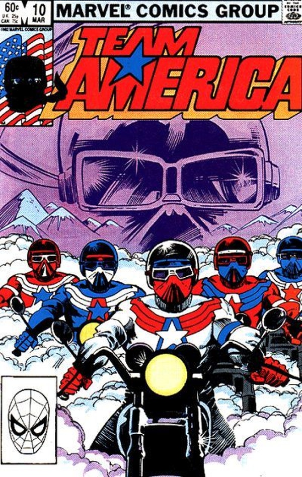Team America #10 cover