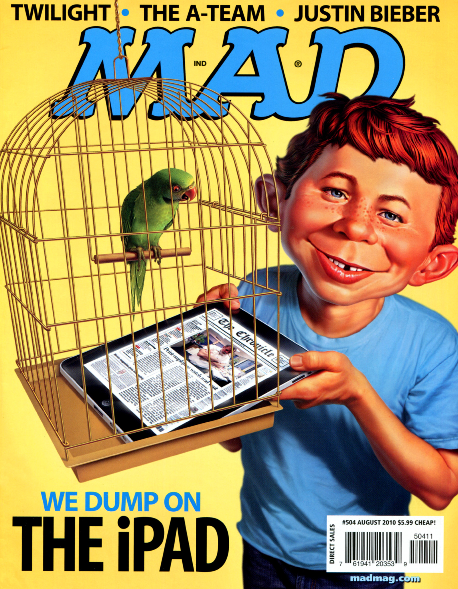 Mad #504 cover