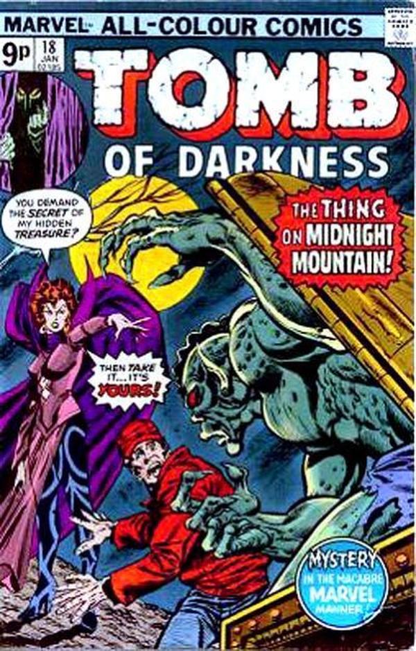 Tomb of Darkness #18 cover
