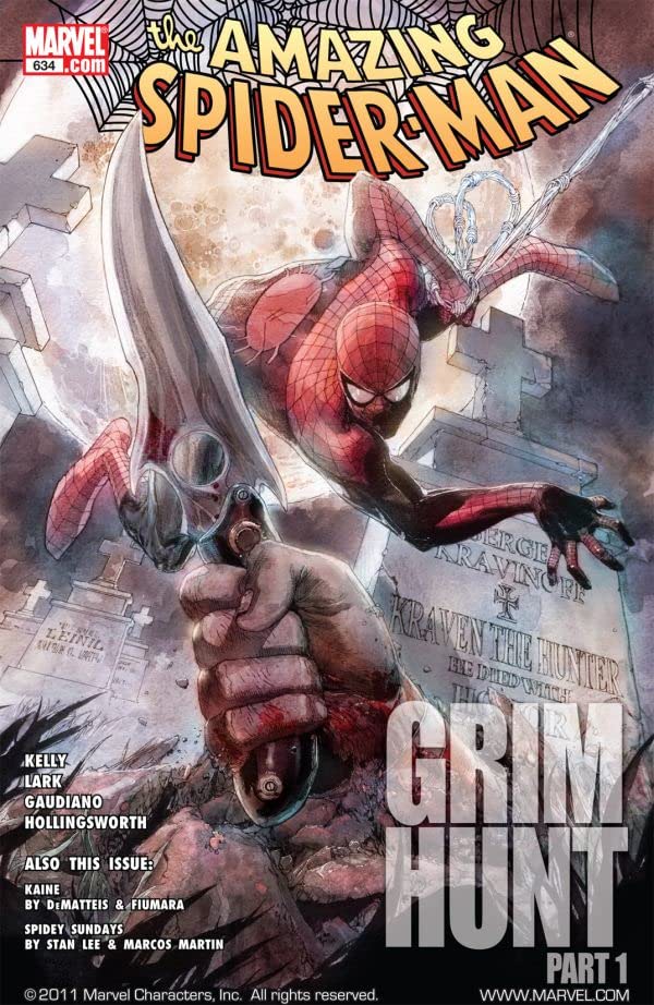 The Amazing Spider-Man #634 cover