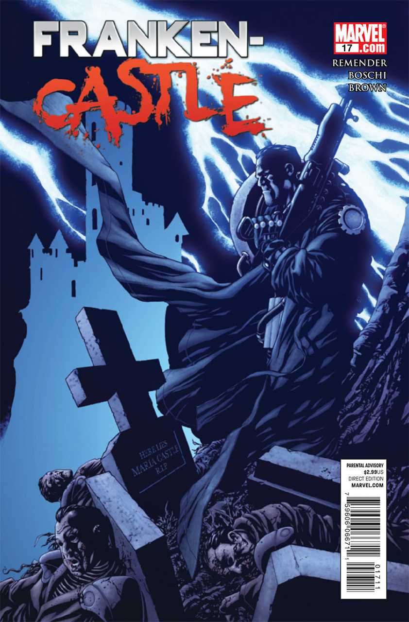 Franken-Castle #17 cover