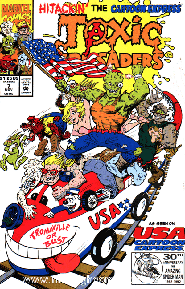 Toxic Crusaders #7 cover