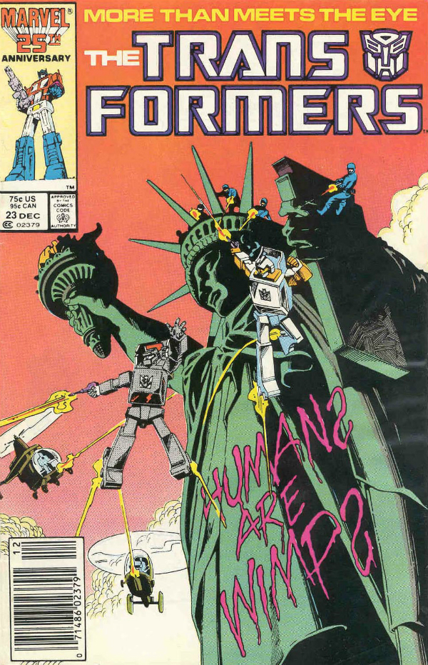 The Transformers #23 cover