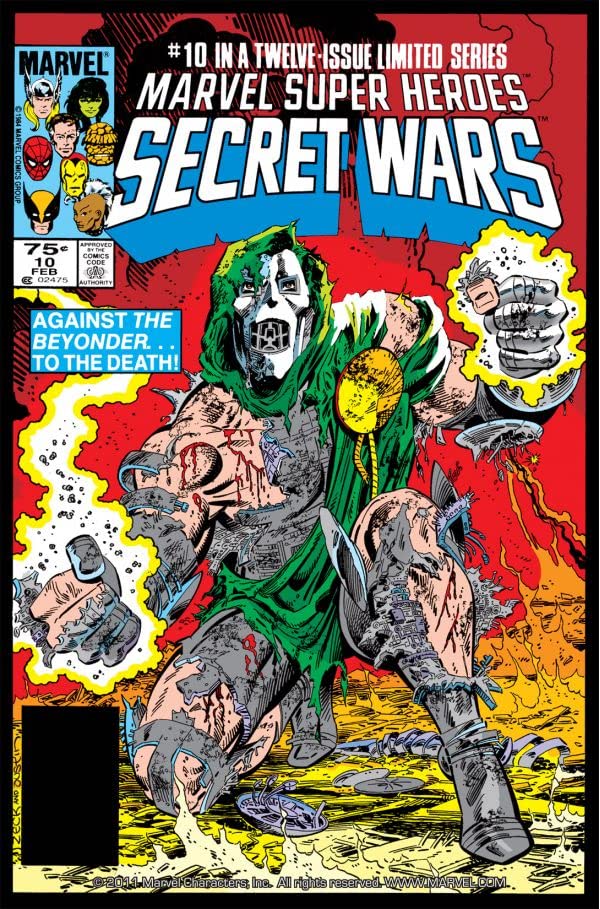 Marvel Super-Heroes Secret Wars #10 cover