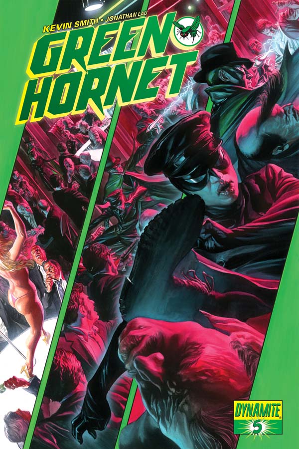Green Hornet #5 cover