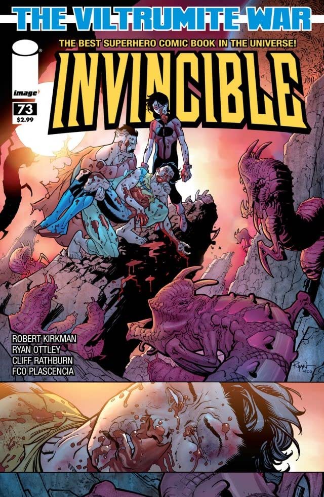 Invincible #73 cover