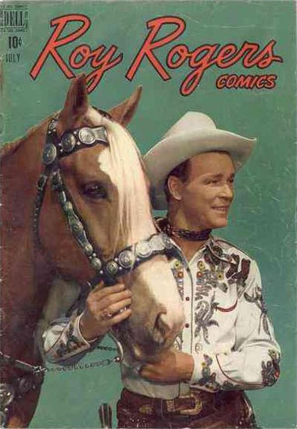 Roy Rogers Comics #19 cover