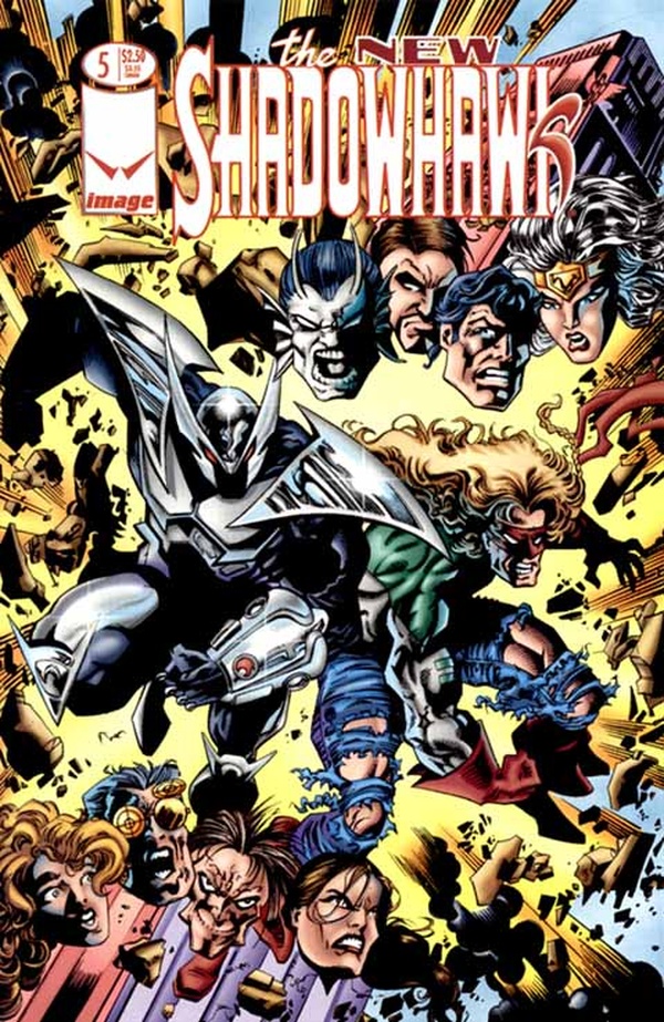 The New Shadowhawk #5 cover