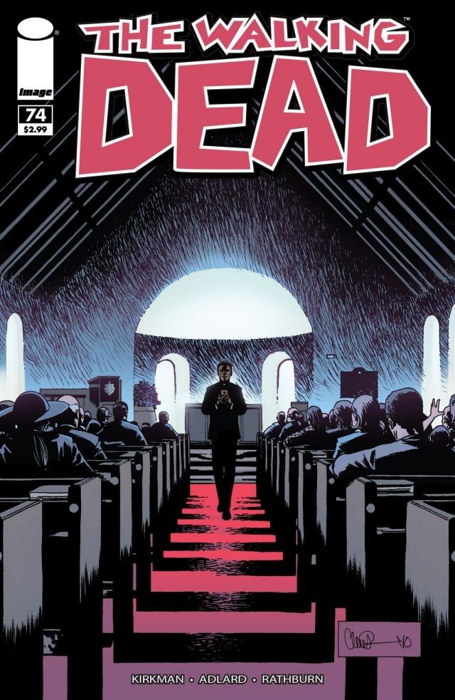 The Walking Dead #74 cover