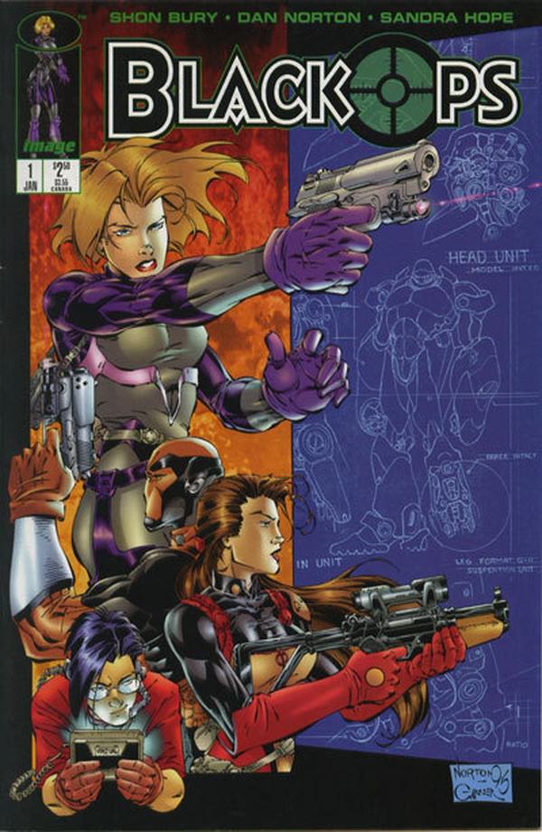 Black Ops #1 cover