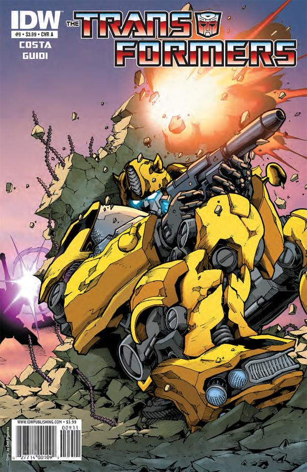 The Transformers #9 cover