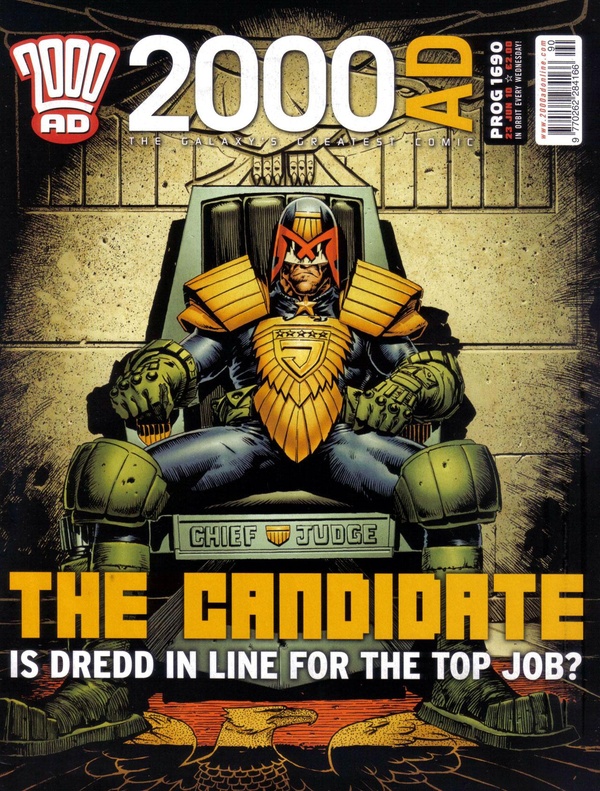 2000 AD #1690 cover
